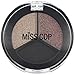 Miss Cop Trio Eye Shadow, Noir 3 g