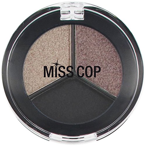 Miss Cop Trio Eye Shadow, Noir 3 g