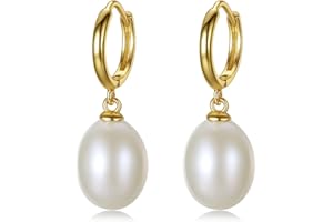 Dangle Ohrringe für Frauen trendy, ouxi Strassstein Ohrringe Geburtsstein Schmuckgeschenk, 18k Gold Plated Hoop Drop Ohrring für Weihnachten Geburtstag Hochzeit Mutter Valentinstag Tag