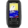 Garmin STRIKER Plus 4 Fish Finder with dual-beam Transom Transducer