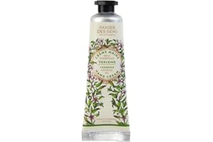 Panier des Sens - Verbena Hand Cream - Mini Hand Cream for very Dry Hands and Skin – Vegan Hand Cream for Women and Men - With Shea Butter & Olive Oil - Made in France 97% Natural Ingredients - 30ml