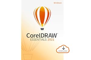 Corel CorelDRAW Essentials 2021, Graphic Design, 1 appareil, Téléchargement