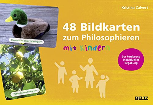 Download 48 Bildkarten zum Philosophieren mit Kindern: Zur Förderung individueller Begabungen - Mit 48-seitigem Booklet (hochbegabung und pädagogische praxis)