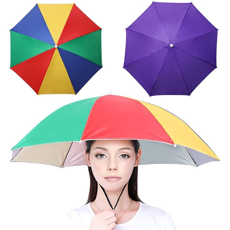 Chapeau-Parapluie Molinter : Parasol Portable Pour Pêche, Plage, Golf - Homme, Femme, Enfant - 2