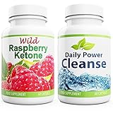 Wild Raspberry Ketone + Daily Power Cleanse Duo, 120...
