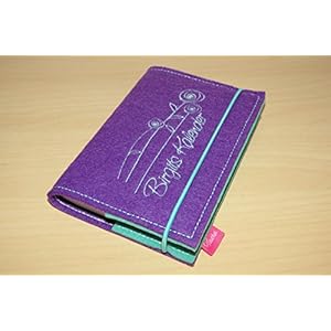 Kalenderhülle aus Filz inkl. Kalender A6