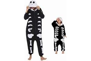 RandWind Pyjamas Onesies Cosplay Unisexe Animaux Halloween Costume Combinaison