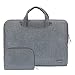 Produktbild Pawaca 15,6 Zoll Dünner Laptop-Hülle-Kasten mit Handgriff, Nylon Stoßfest Schützender Aktenkoffer Beutel Laptop Tasche und Aufbewahrungsbeutel für Apple MacBook Pro / Lenove / IPad / Acer / Asus / Dell