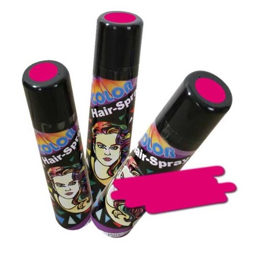 FASCHING 30105 Hairspray color pink, Haarspray mit Farbe NEU/OVP