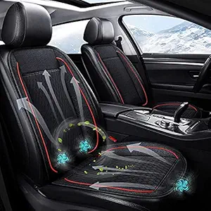 Frixen Car seat Cooler Cooling Car Seat Cushion 12V/24V - Automotive Adjustable Temperature Ultra Comfortable Breathable Car Seat Cover Cooling Chair pad