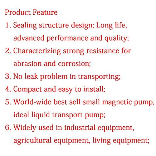 CE-Zertifikat Water pump/Schmutzwasserpumpen/ Magnetantrieb Wasserpumpe MP-40R 220V / 50 Hz Ausgezeichnete Leistung Der Korrosions auszuhalten für chemische Flüssigkeit / verwendet in der chemischen Flüssigkeit / Pharmazeutische Industrie / Platte / Fotografie / Fotographie Verarbeitung / Electric Appliance / Metallindustrie / Mineralindustrie / Lebensmittelindustrie / Medizintechnik und etc - 5