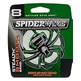 Spiderwire Smooth 8 Tresse Mixte, Vert Mousse, 300 m/0.20 mm