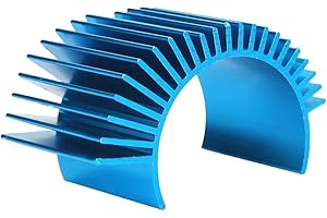 DILWE Radiateur de Refroidissement de Moteur, radiateur de Moteur électrique pour Voiture RC de WLtoys 12428 12423