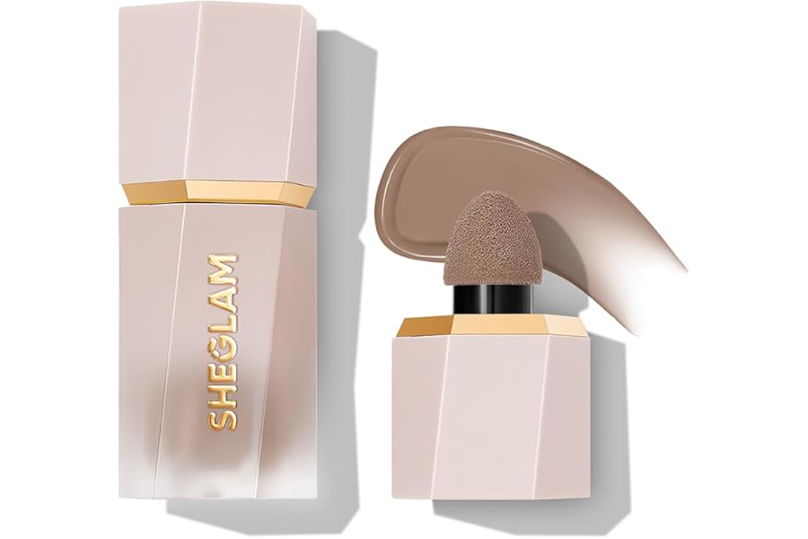 SHEGLAM Sun Sculpt Cool Toned Liquid Contour Stick Long Lasting Cream Bronzer Makeup - Soft Tan