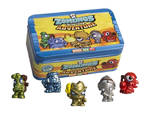 Zomling Adventure Tin - 5 Figures & Tin, Series 1 by Zomlings