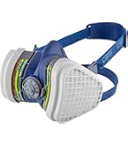 Masque Respiratoire GVS SPR535 Elipse Integra ABEK1P3 - Protection Poussières Et Gaz, Taille M/L Bleu