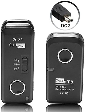 kilos Pixel T8-DC2 Wireless Shutter Remote Control, （Replacement TW-283 RW-221）for NikonD7500, D3100, D3200, D3300, D5000, D5100, D5200, D5300, D5500, D90, D7000, D7100, D7200, D600, D610, D750