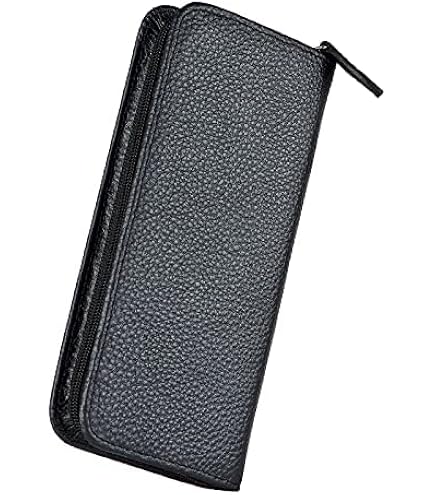 Portapenne in pelle fatto a mano: astuccio portapenne personalizzato - Italia