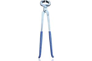 EasyTrimLondon Hoof Nippers Spring Loaded Farrier Tools Horse Hoof Trimming 10 12 14 15" (10", Blue)