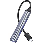 DM CHB057 USB Type-C to 4 Portlu 3*USB 2.0 1*USB 3.0 Hub &Ccedil;oklayıcı 1 Metre