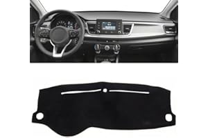 KSKKD Armaturenbrett-Abdeckmatte,für Kia Rio 2017 2018 2019 2020 YB-Serie Auto Armaturenbrett Abdeckung Teppich Cape
