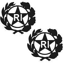 HADEXIA - Adesivi per targa auto, dipartimento 81 Tarn Logo Regione Occitania, colore: Nero