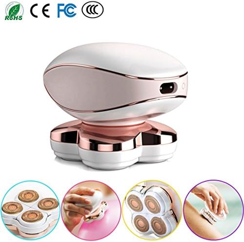 Smooth Touch Flawless Legs Women's Hair Remover- ALKK Painless Ladies Shaver, Women Electric Shaver with Facial Hair Removal, Women's Body Shaver
