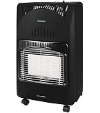 Chauffage à Gaz Pliable Cecotec ReadyWarm 4500 BlueFlame - 4200 W, 2 Niveaux - Allumage Piézo - Sécurité Triple - Bouteille 15 Kg Max