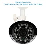 KKmoon 700TVL CCTV Cámara Bala IR-Cut 24 LED Impermeable Seguridad...