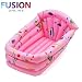 INFLATABLE BABY CHILDRENS KIDS BATH TUB TRAVEL INFANT WASHING WASH TUB PINK BLUE FUSION(TM)