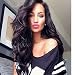 Sunwell 7A Grade Body Wave Brazilian Virgin Human Hair Glueless Lace Front Wigs With Baby Hair For Black Women (Natural Color, 14")