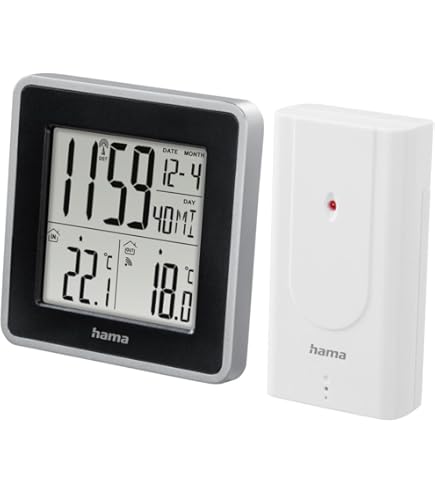 Hama EWS-165 Station Météo – Comme Neuve – Avec émetteur Extérieur