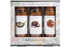 TILZ The Gourmet Collection - Grill Master, Mixed Herbs And Spice Seasoning Set |Chicken Seasoning |BBQ Rubs And Spices |Fish Seasoning |Lamb Seasoning |Burger Seasoning |Steak Seasoning |BBQ Seasoning