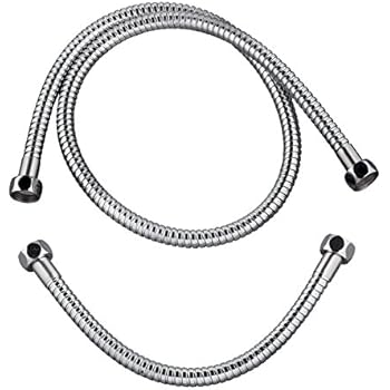 Tuyau D'eau Flexible Tressé - Pour Raccords Robinet Cuisine, Salle De Bain, WC (neuf)