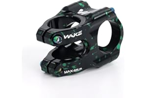 FOMTOR Bike Stem 31.8x35mm Short MTB Stem 0 Degree Handlebar Riser Ultra-Light CNC Aluminum Alloy Handlebars Clamp for Mountain Bike, Road Bikes, MTB Downhill BMX with Tool and Bolts