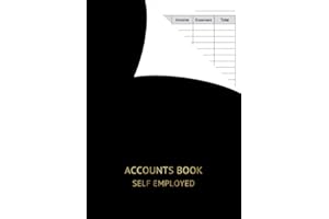 Accounts Book Self Employed: A4 Large, Log Book Records Expenses & Income for Beauty, Hairdresser & Small Business
