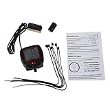Bicycle Speedometer - SUNDING Bicycle Computer Bicycle Computer Bike Speedometer Speedometer Odometer SPEEDOMETER