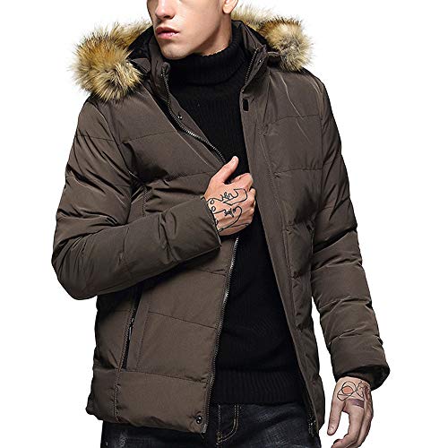 Preisvergleich Produktbild Oasics Herrenjacke Wintermode Hoodie Einfarbig Verdicken Warme Baumwolljacke M-3XL