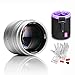 Price comparison product image 7artisans 50mm F1.1 Leica M Mount Fixed Lens Leica M-Mount Cameras Like Leica M-M M240 M3 M6 M7 M8 M9 M9p M10 with Caden Lens Pouch Bag/Pergear Cleaning Kit -(Silver)