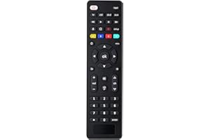 FOXRMT Telecommande Universelle pour Tous Les téléviseurs, lecteurs Blu-Ray/DVD, lecteurs de Streaming, Soundbar, Audio/vidéo, par Cable, 4 en 1 Télécommande Universelle Configuration Simple