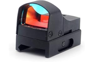 TRIROCK 3 MOA Red DOT Reflex Sight Scope riflescope with Adjustable Picatinny Weaver Mount