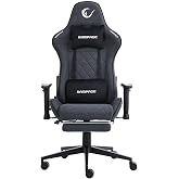 Rampage Myth Pro KL-R29 &Uuml;st Seviye Terletmez Kumaş Gri Gaming Oyuncu Koltuğu