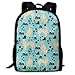 Produktbild Golden Retriever Dog Fabric Wandern und Hunde Design_456 Reise-Laptop-Rucksack, extra großer College School Student Rucksack für Männer und Frauen Backpack klassischer Rucksack