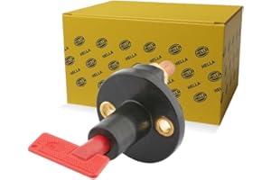 ‎HELLA 12 Volt Batteriehauptschalter 1000A (12V) 10s / 500A (24V) 10s