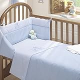 Time to Sleep 3pc Cot Bed Bale - Quilt, Bumper, Fitted Sheet by Tony's Textiles
