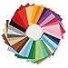 Produktbild KING DO WAY 42 Farben Filz Stoff Polyester handmade Filzstoff Bastelfilz DIY Stoff Sewing Multicolore 15x15cm
