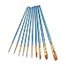 Produktbild heartybay 10PIECES rund Spitze Nylon Haar Pinsel-Set, Blau