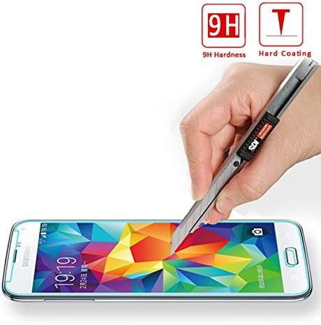 Wonder Glass – For Samsung Galaxy S5 Tempered Glass 9H Tempered Glass Screen Protector Glass Tempered Glass Screen Protector Real Glass Protector by OKCS® Glass Protective Film Screen Protector