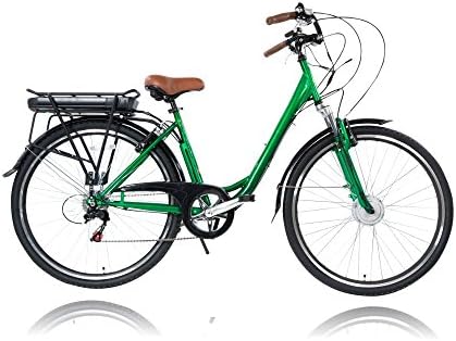 Racing Green Ladies Electric Bike, Aura Lithium-Ion electric motor bicycle,e-Bike,Power eBike