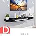 Produktbild TV-Schrank-Set - Top-Box-Regale Wohnzimmer TV Wand Hintergrund Wand hängen Schlafzimmer-Trennwände Wanddekoration (Mehrfache Arten vorhanden) ( Farbe : D )